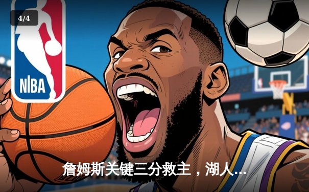 詹姆斯关键三分救主，湖人加时险胜勇士迎三连胜 - 4